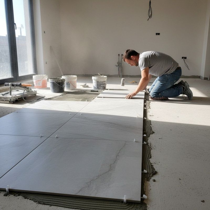 Tile Floor Installation
