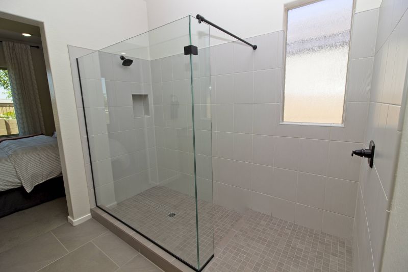 Shower surround tiling
